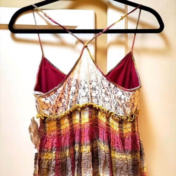 XOXO Women's Open Back Boho Maxi Dress - Picture 9 of 12